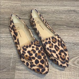Time and Tru Leopard Loafers
